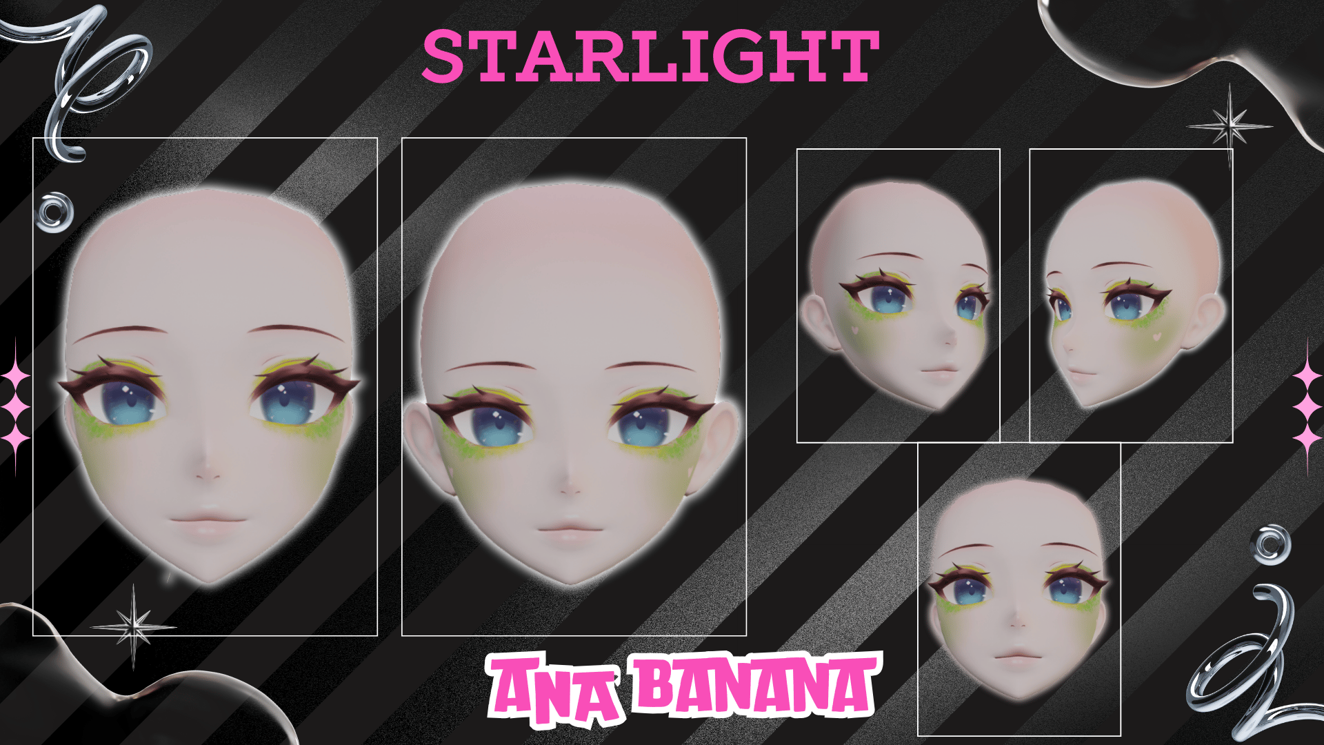 (J) : 🍀 St. Patrick's Makeup | Cici + Starlight + Kiyomi + VRB Furry
