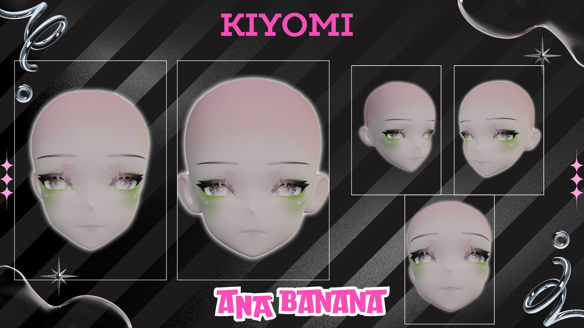 (J) : 🍀 St. Patrick's Makeup | Cici + Starlight + Kiyomi + VRB Furry