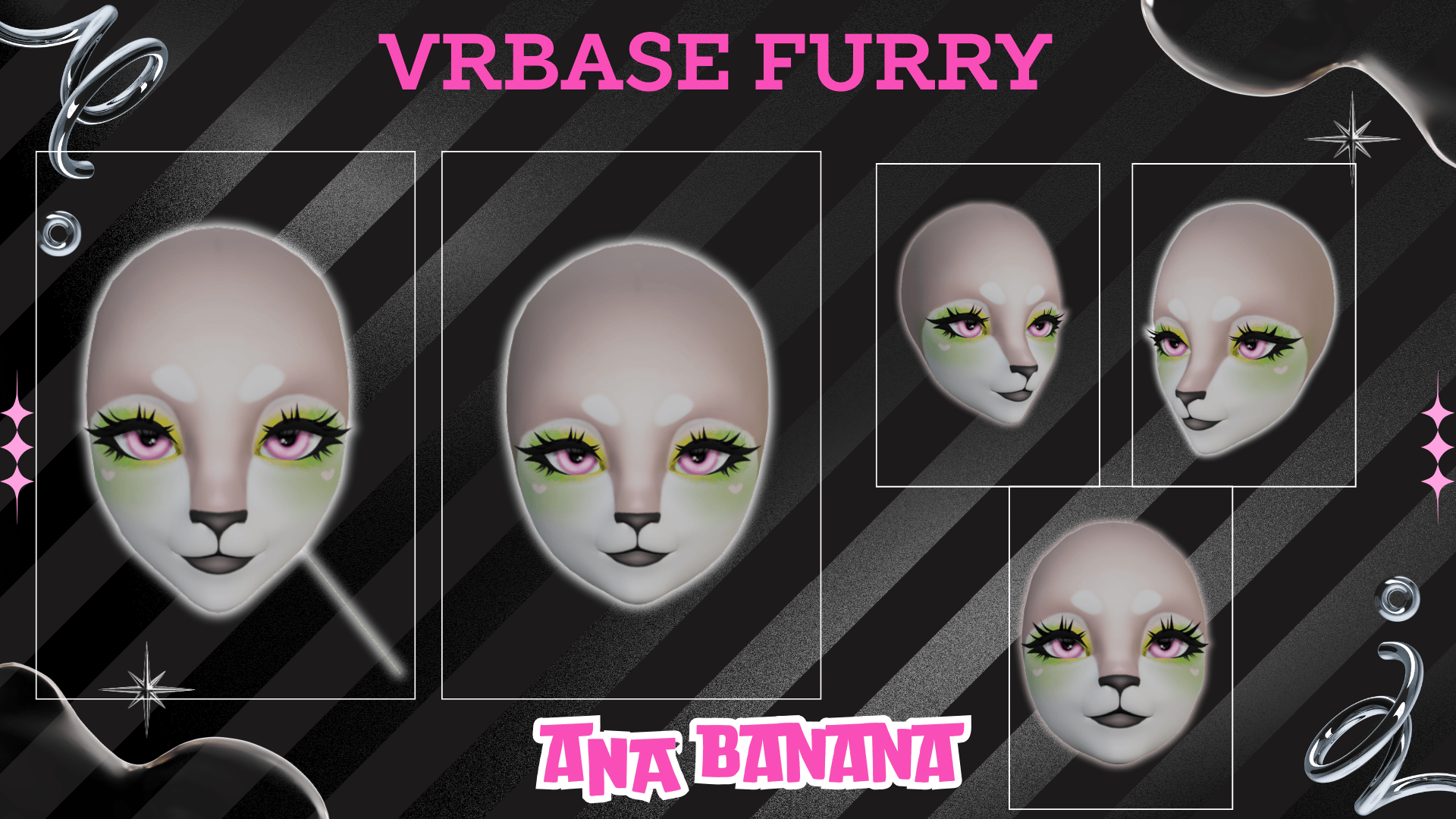 (J) : 🍀 St. Patrick's Makeup | Cici + Starlight + Kiyomi + VRB Furry