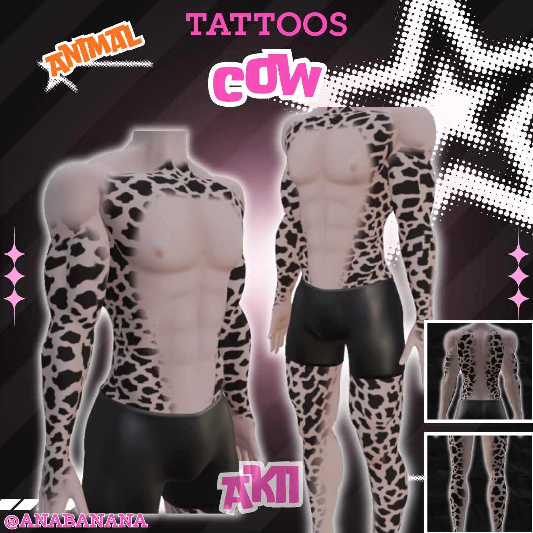(All) : ð Animal Cow Tatts
