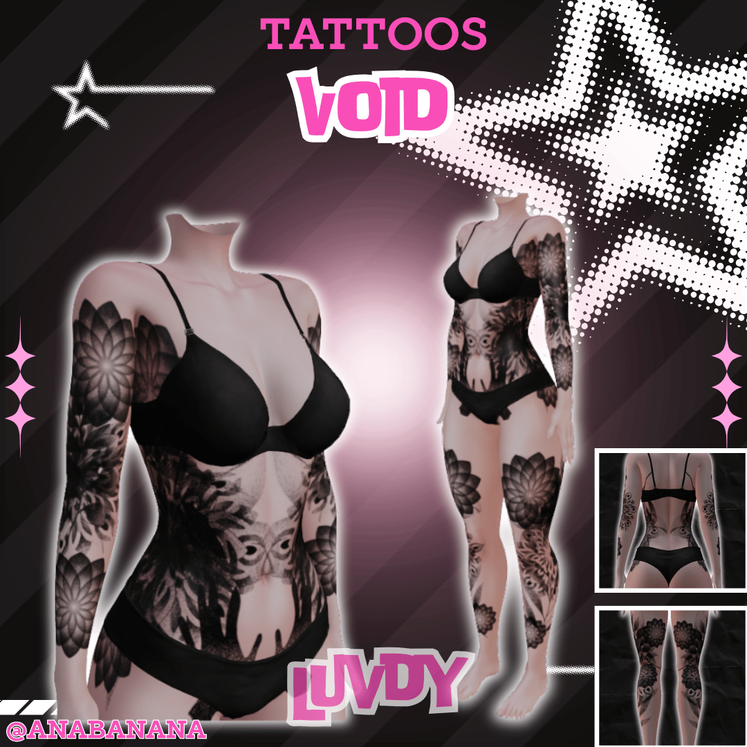 (J) : 🖤 Void Tatts | Multi-Base Compatible