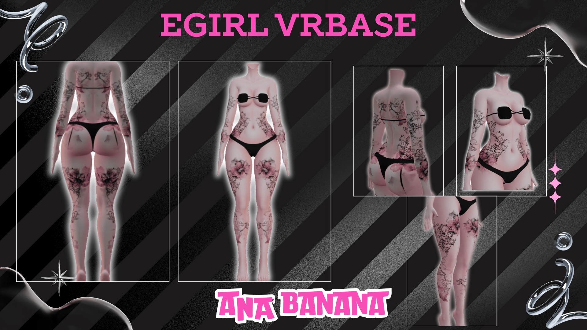 (J) : ๐ผ Spring Queen Tatts | Multi-Base Compatible