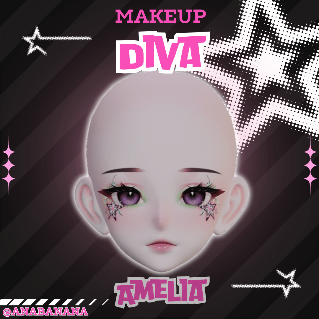 (J) : ⭐ Diva Makeup | Multi-Head Compatible