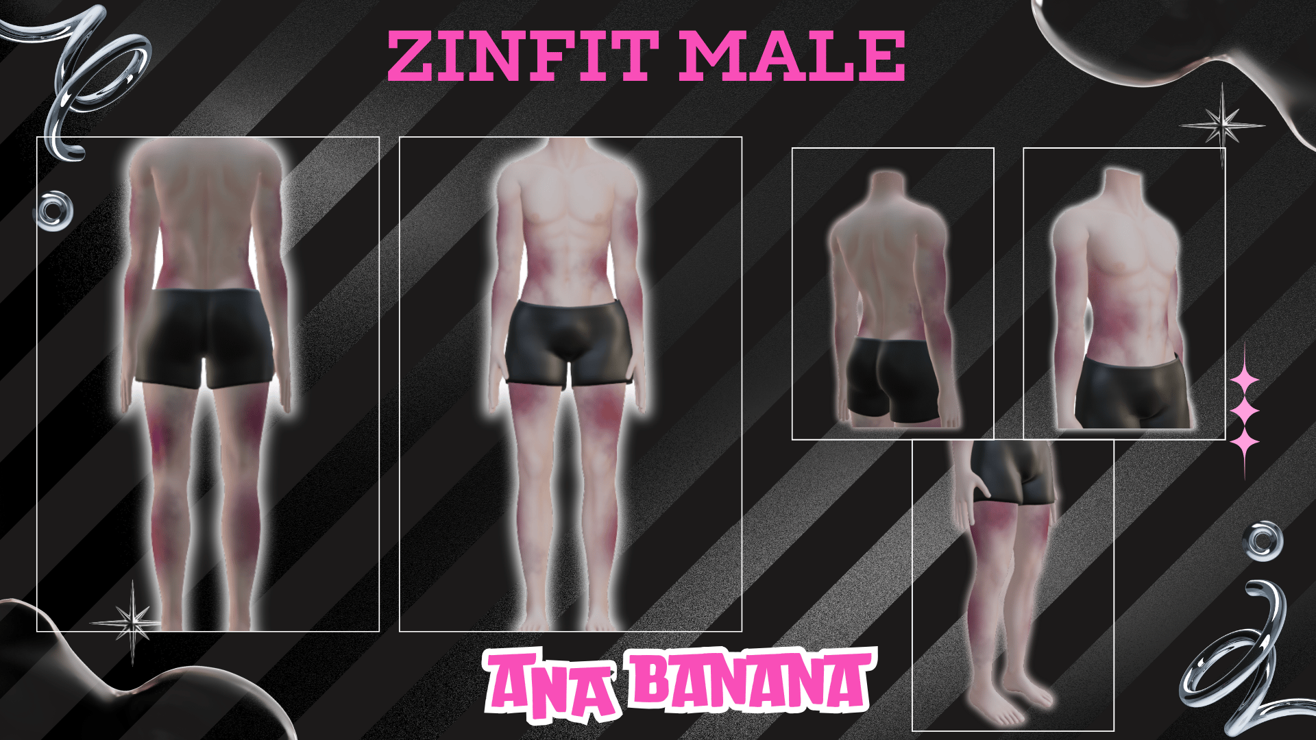 ✊ Bruises Tatts | Zinfit Male