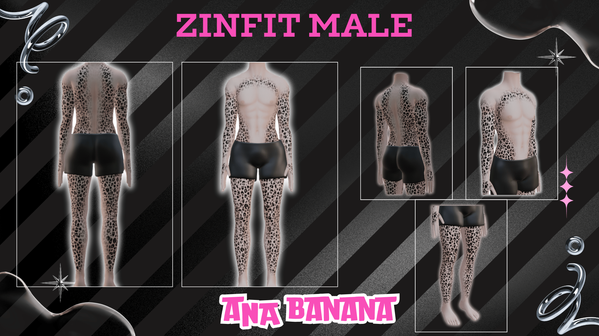 (All) : ๐ Animal Leopard Tatts | Vrbase + Akii + Zinfit F/M