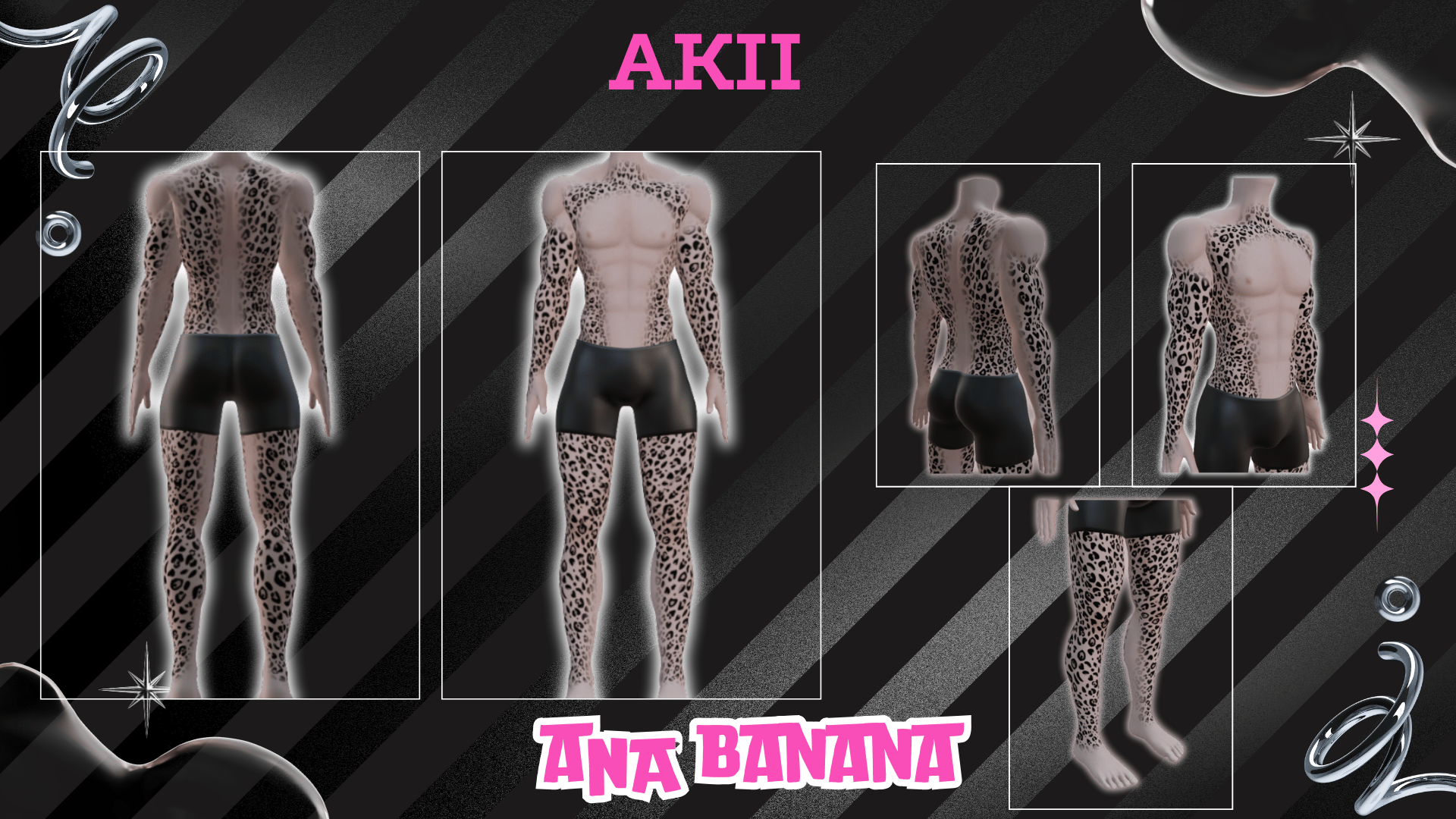 (All) : ๐ Animal Leopard Tatts | Vrbase + Akii + Zinfit F/M
