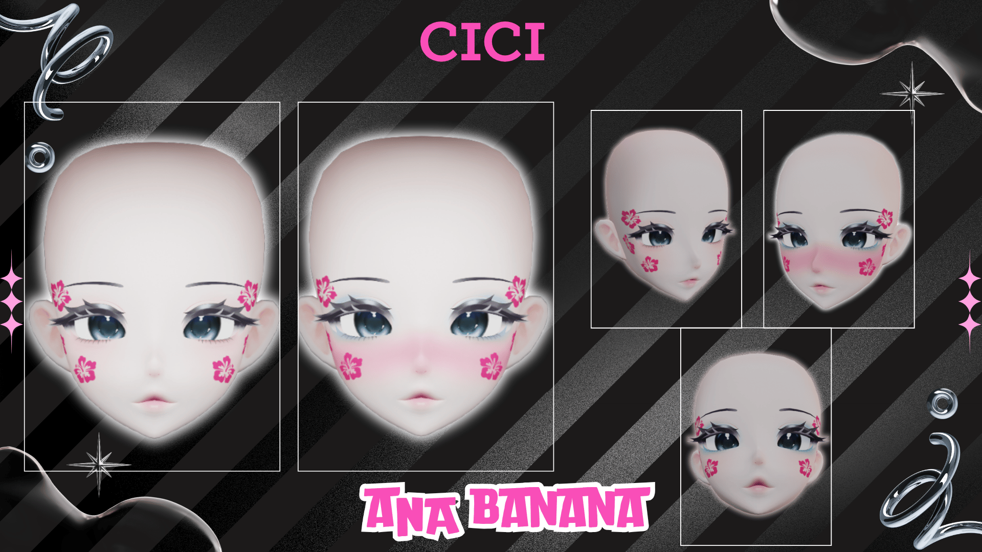 (J) : ๐ธ Summer Makeup | Multi-Head Compatible
