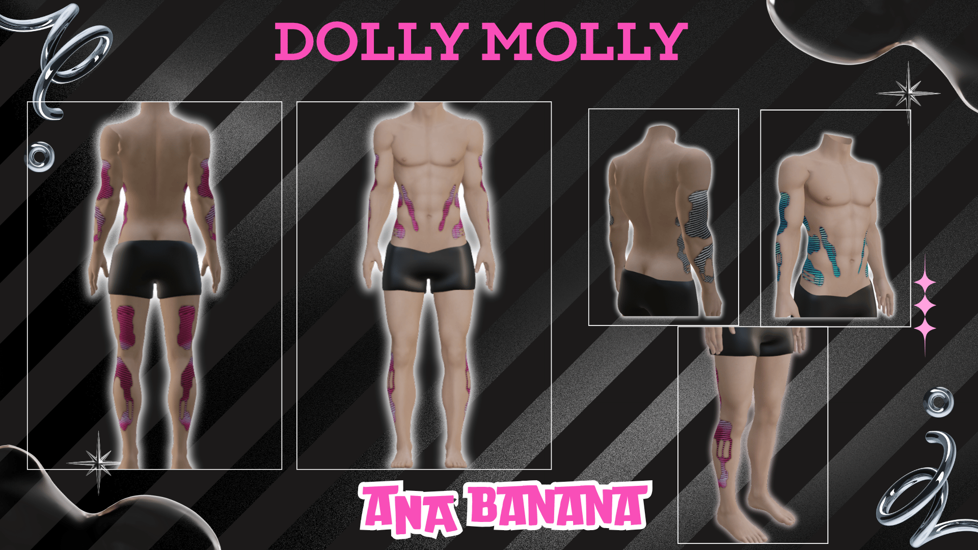 🤖 Part Cyber Tatts | Dolly Molly