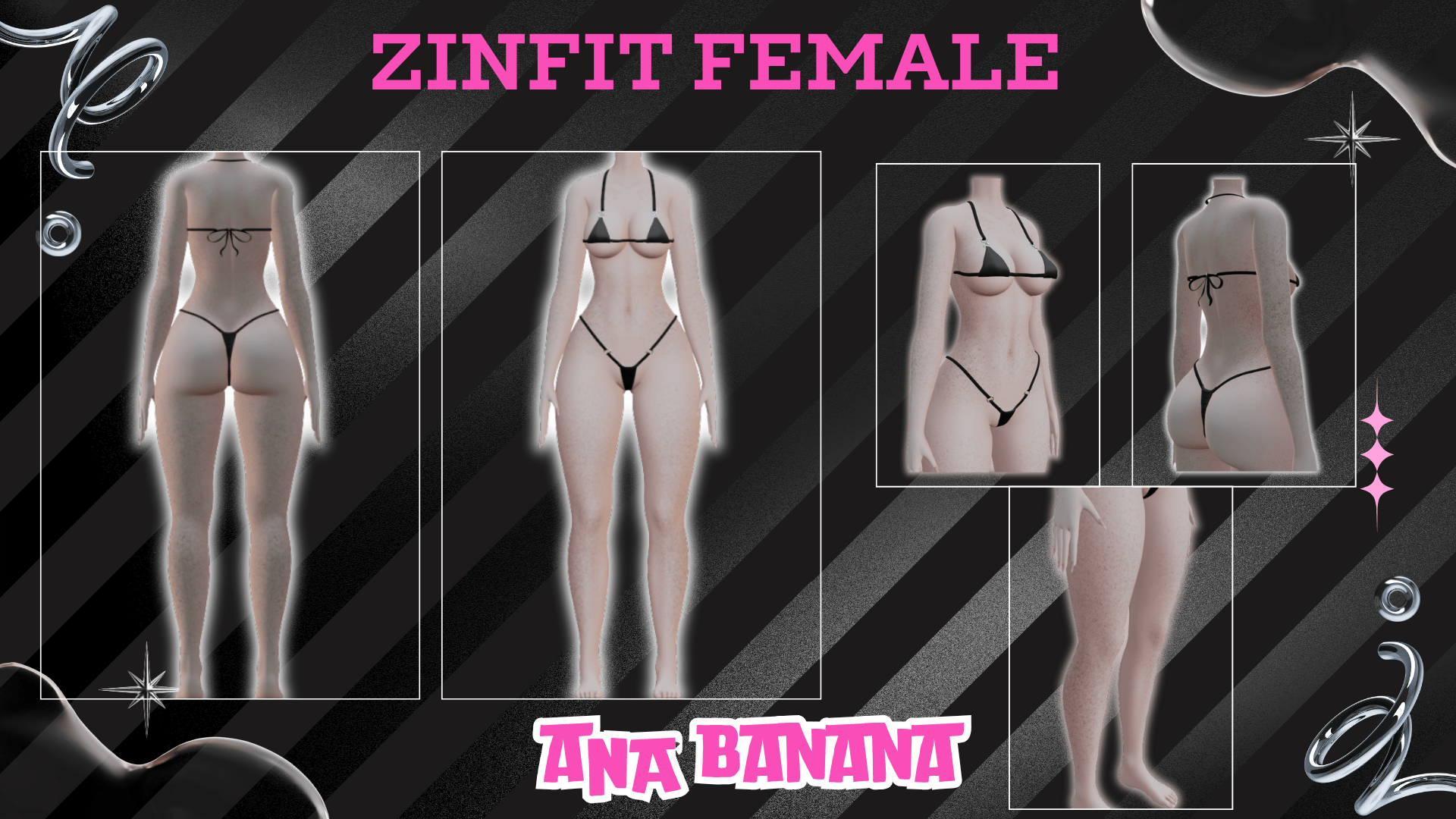 ❤️ Freckles Tatts | Zinfit Female