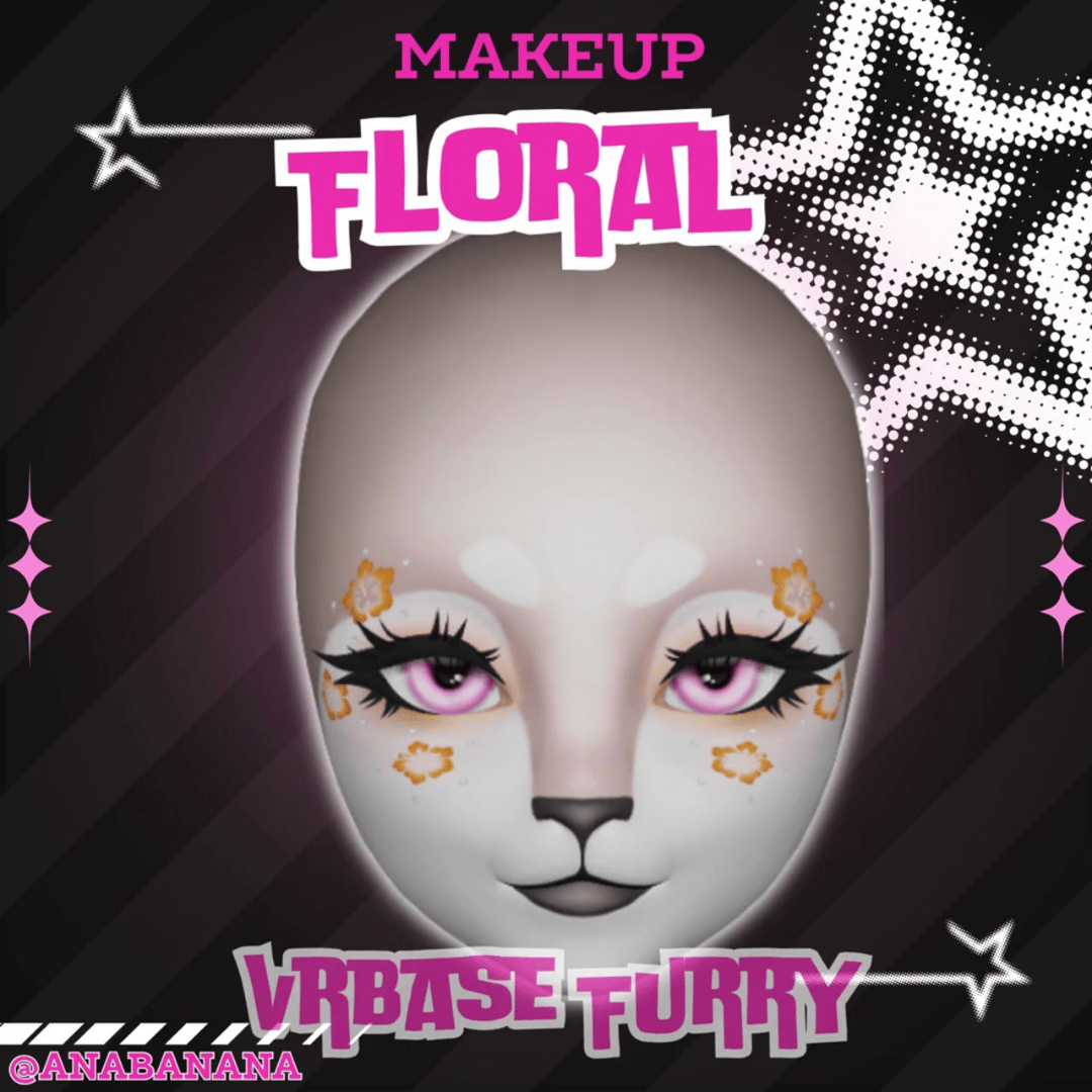 (J) : ๐บ Floral Makeup | Multi-Head Compatible