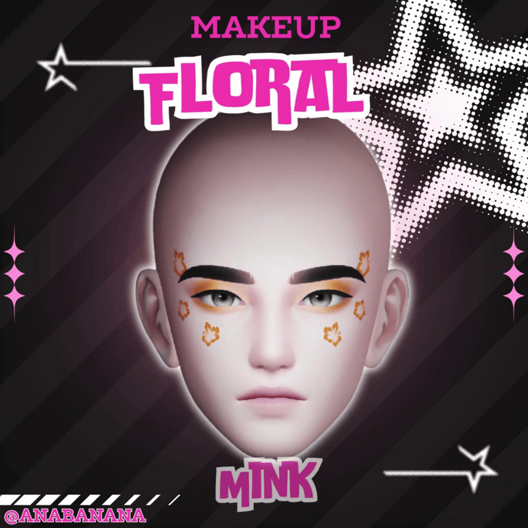 (J) : ๐บ Floral Makeup | Multi-Head Compatible