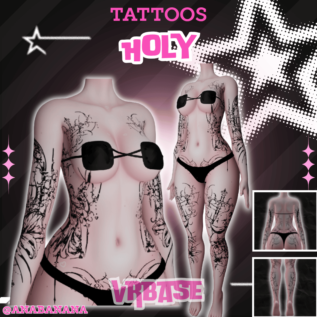 (J) : ✝️ Holy Tatts | Multi-Base Compatible