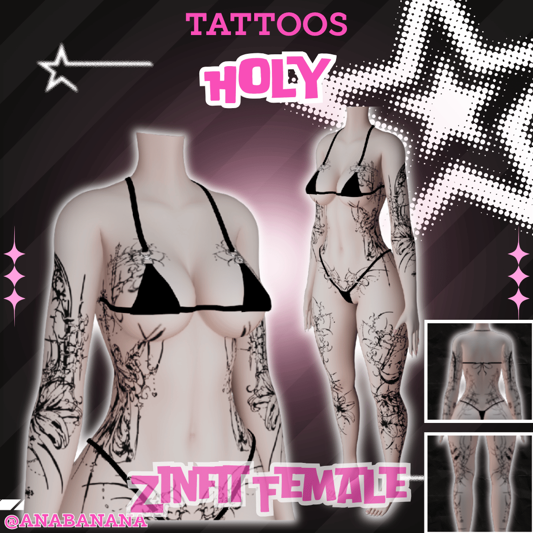 (J) : ✝️ Holy Tatts | Multi-Base Compatible
