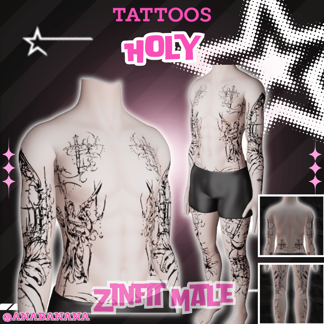 (J) : ✝️ Holy Tatts | Multi-Base Compatible