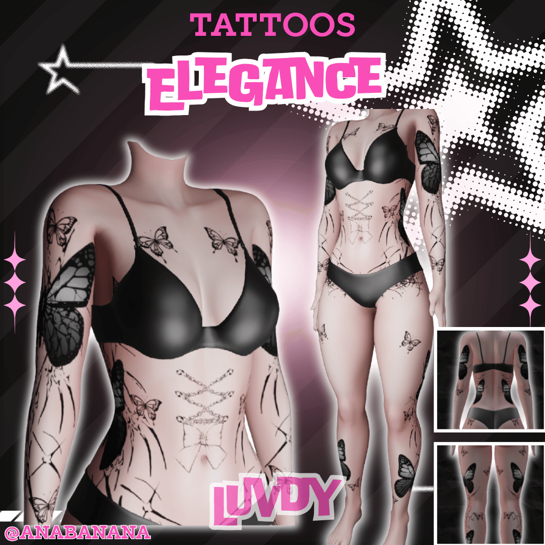 (J) : ๐ Elegance Tatts | Multi-Base Compatible