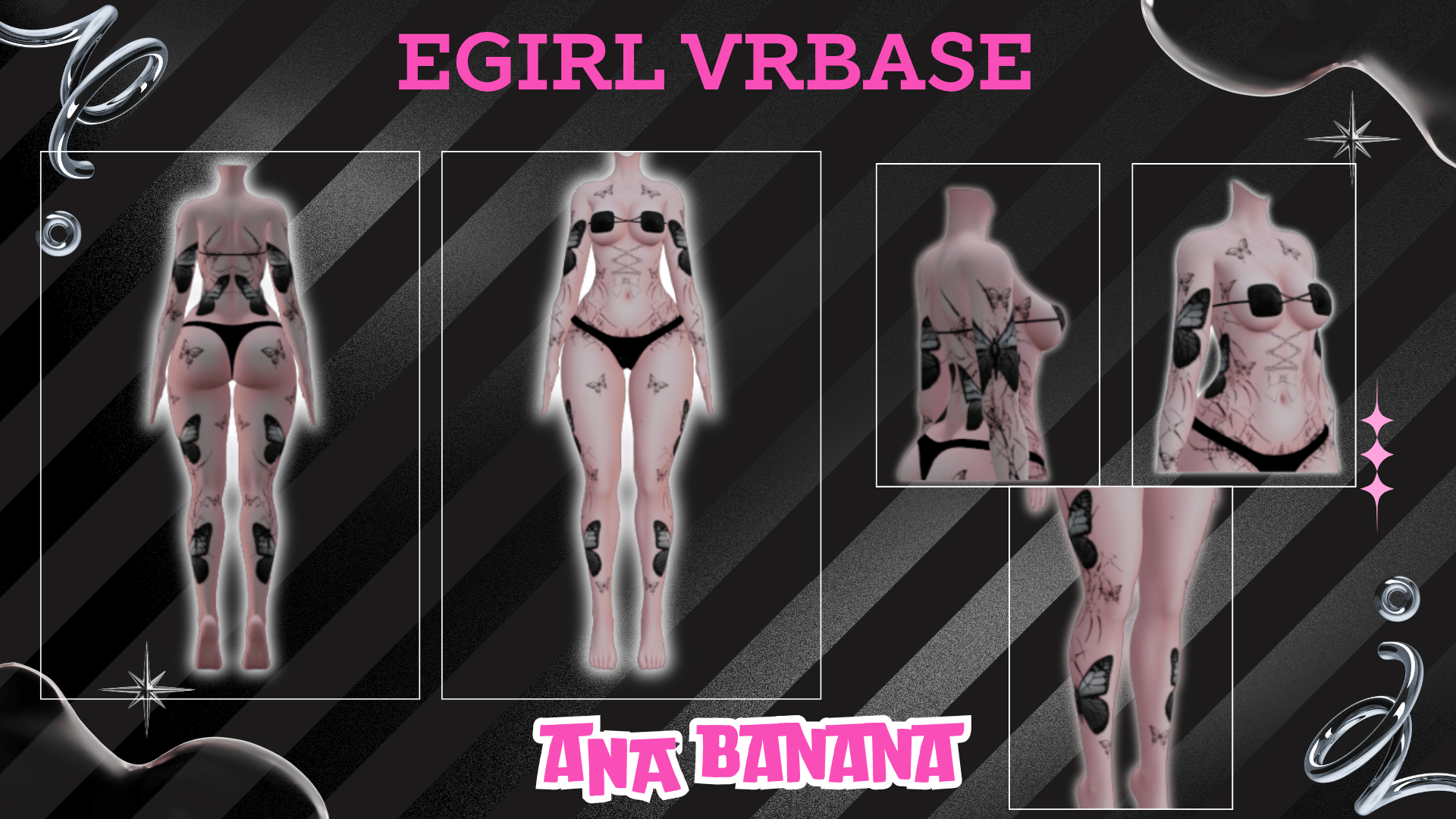 (J) : ๐ Elegance Tatts | Multi-Base Compatible