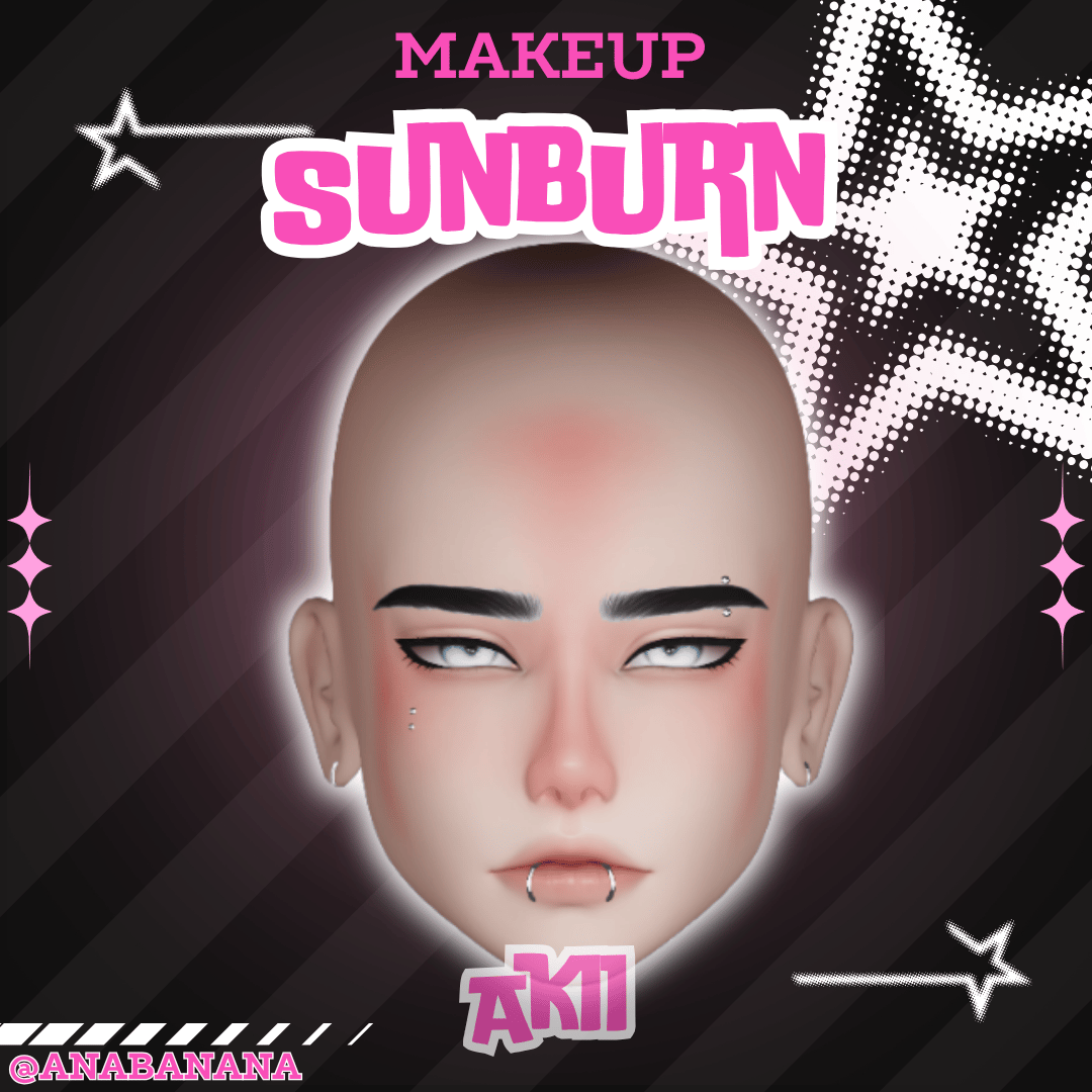 (J) : ๐ Sunburn Makeup | Multi-Head Compatible