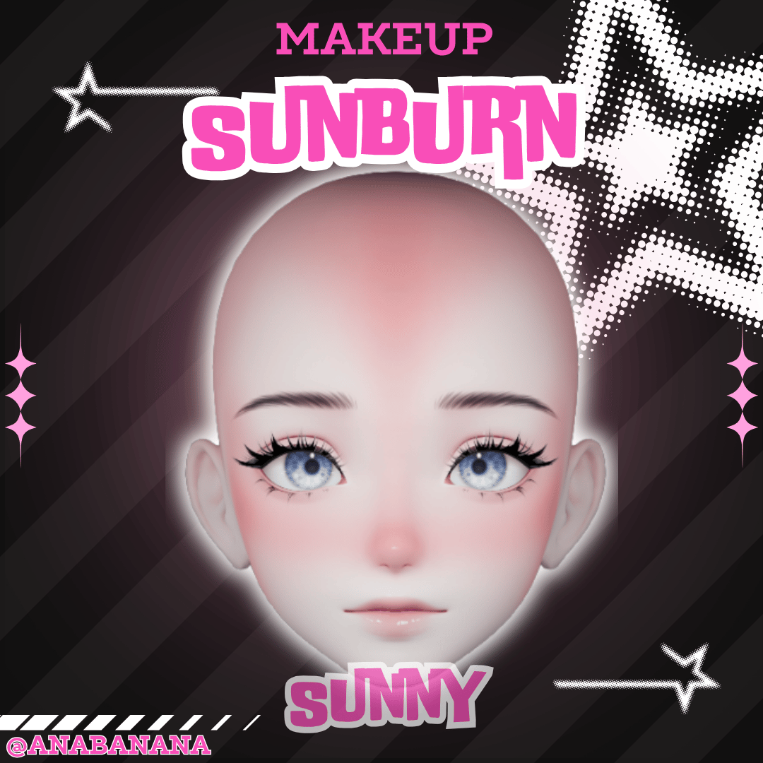 (J) : ๐ Sunburn Makeup | Multi-Head Compatible
