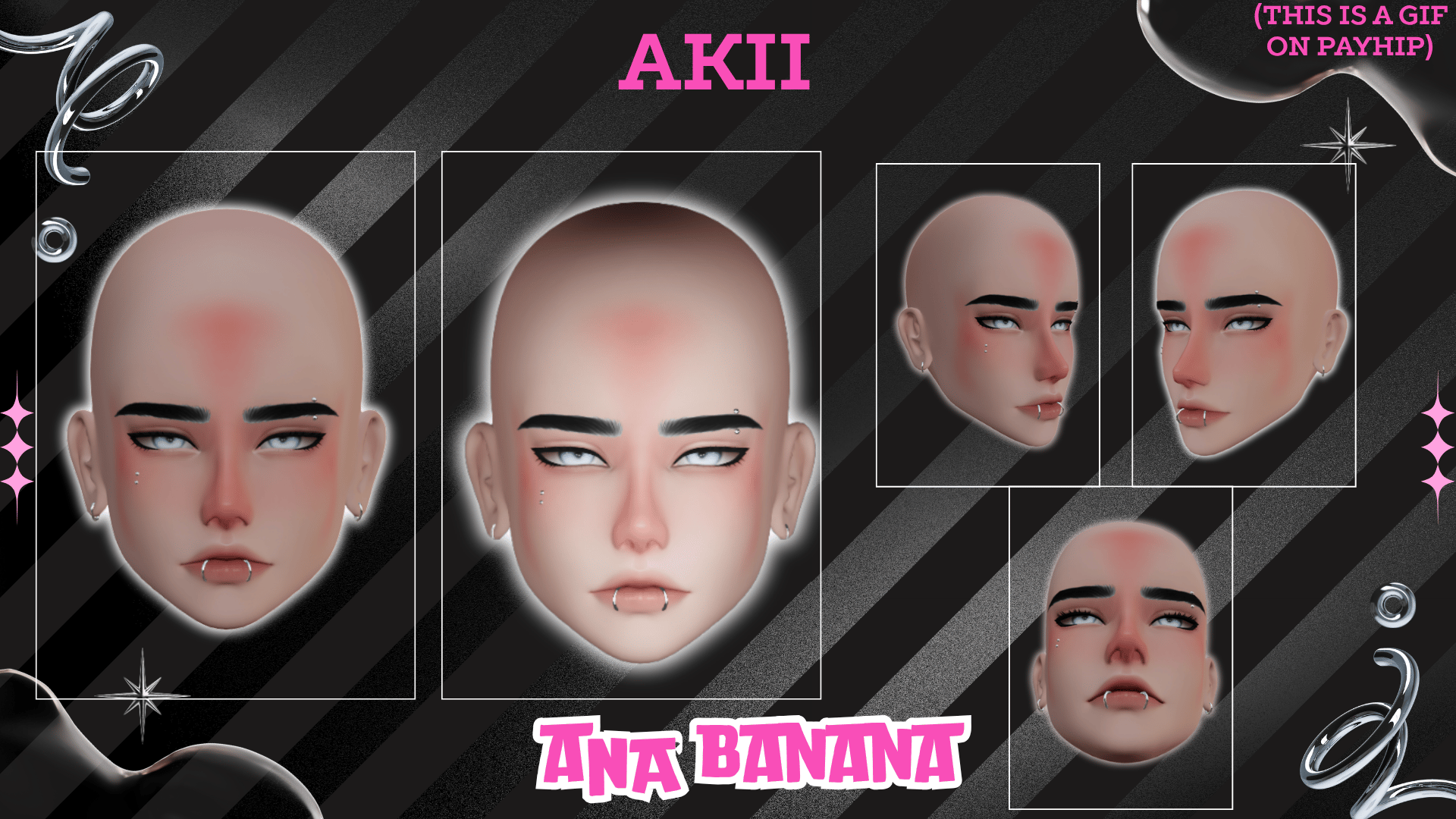 (J) : ๐ Sunburn Makeup | Multi-Head Compatible