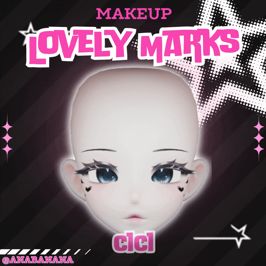 (J) : 🩷 Lovely Marks Makeup | Multi-Head Compatible