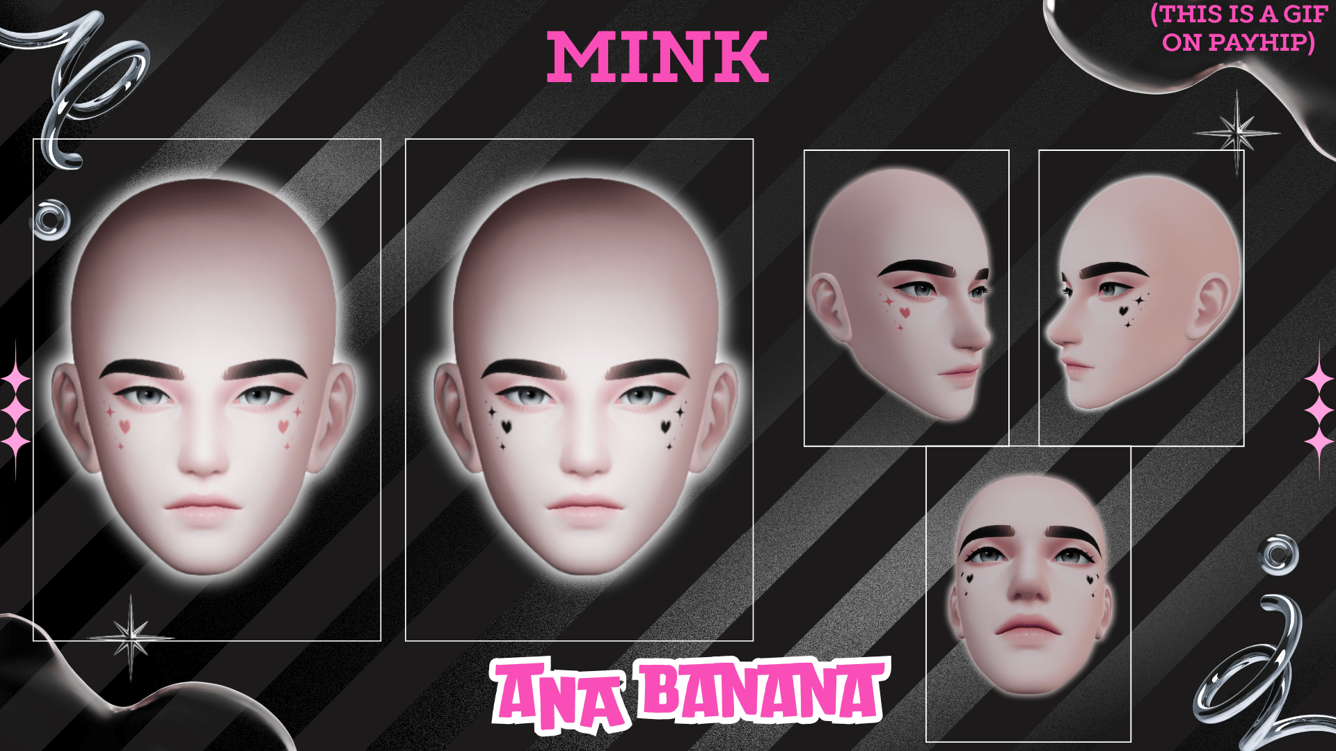 (J) : ๐ฉท Lovely Marks Makeup | Multi-Head Compatible