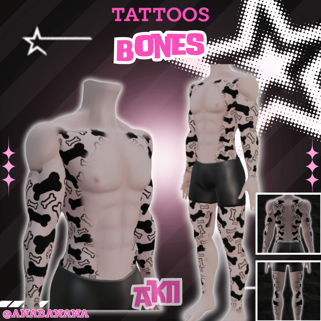 🦴 Bones Tatts | Akii