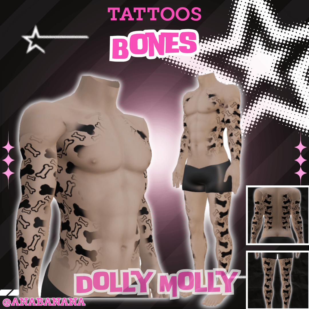 🦴 Bones Tatts | Dolly Molly