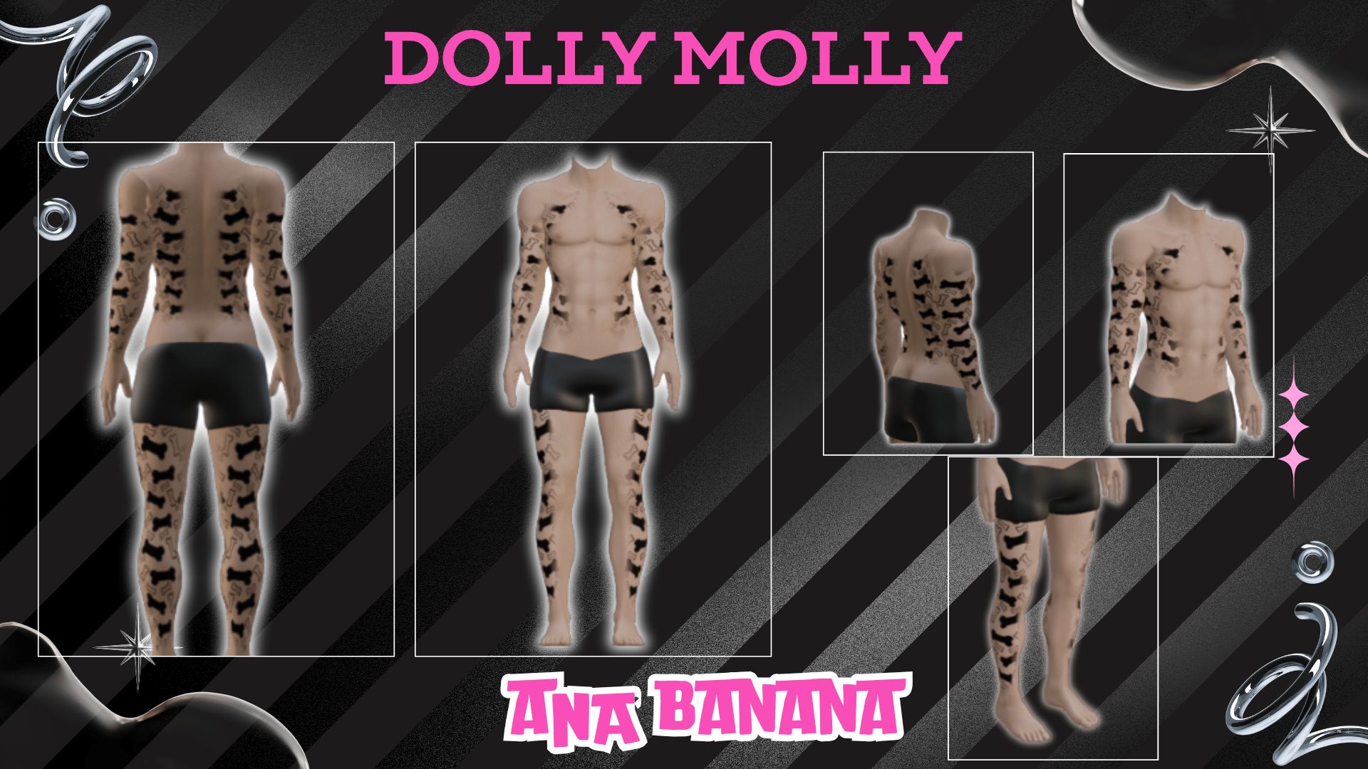 🦴 Bones Tatts | Dolly Molly