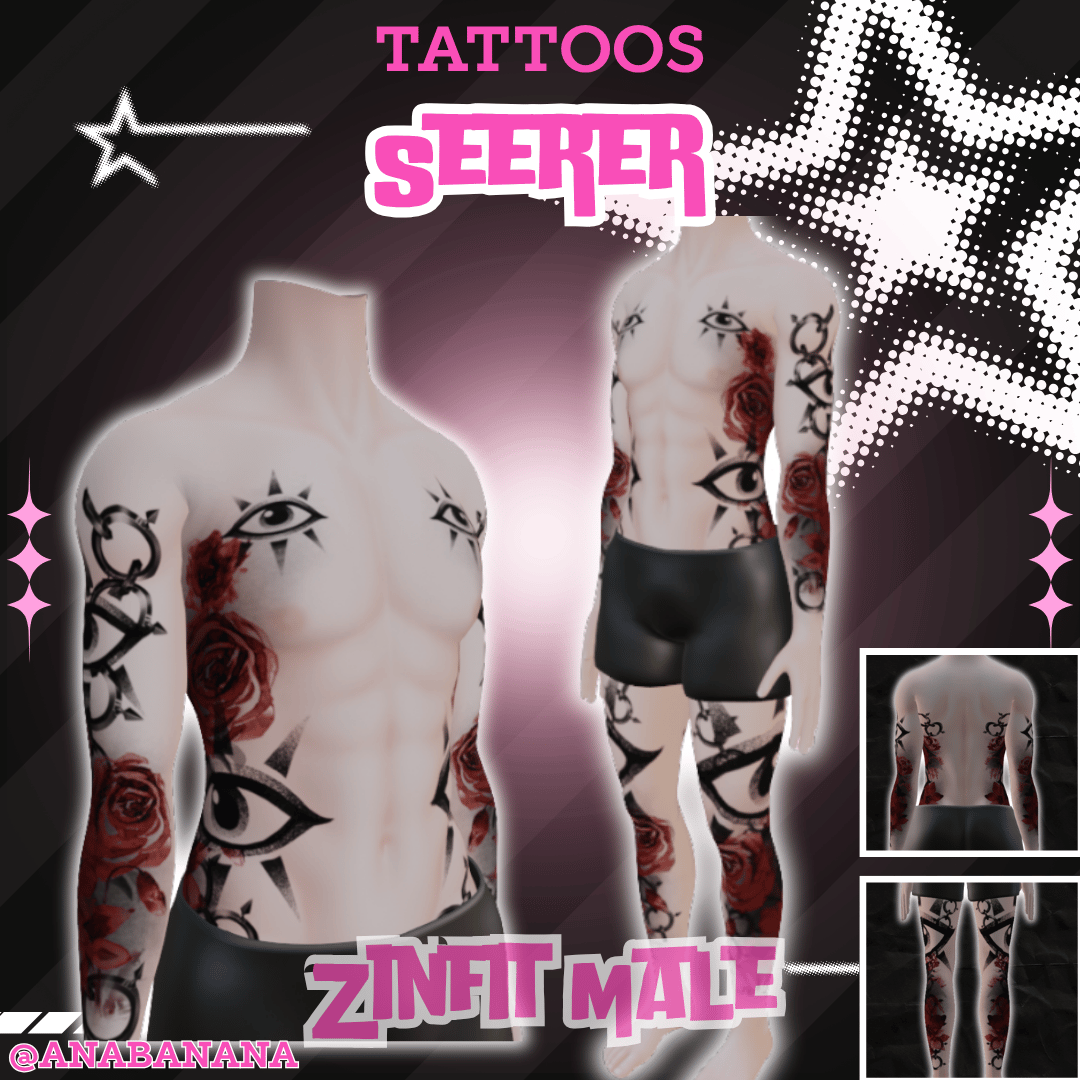 👁️ Seerer Tatts | Zinfit Male