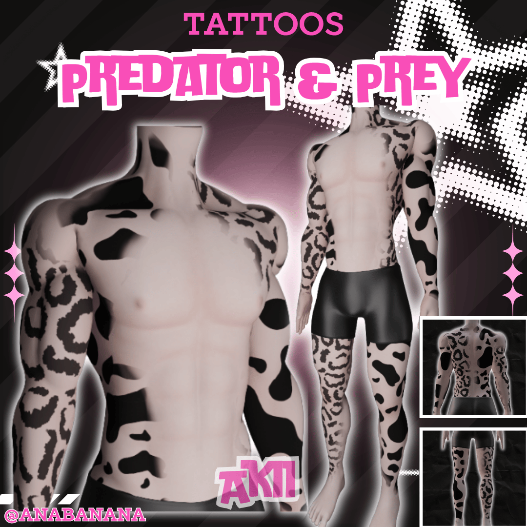 😇 Predator & Prey Tatts | Akii