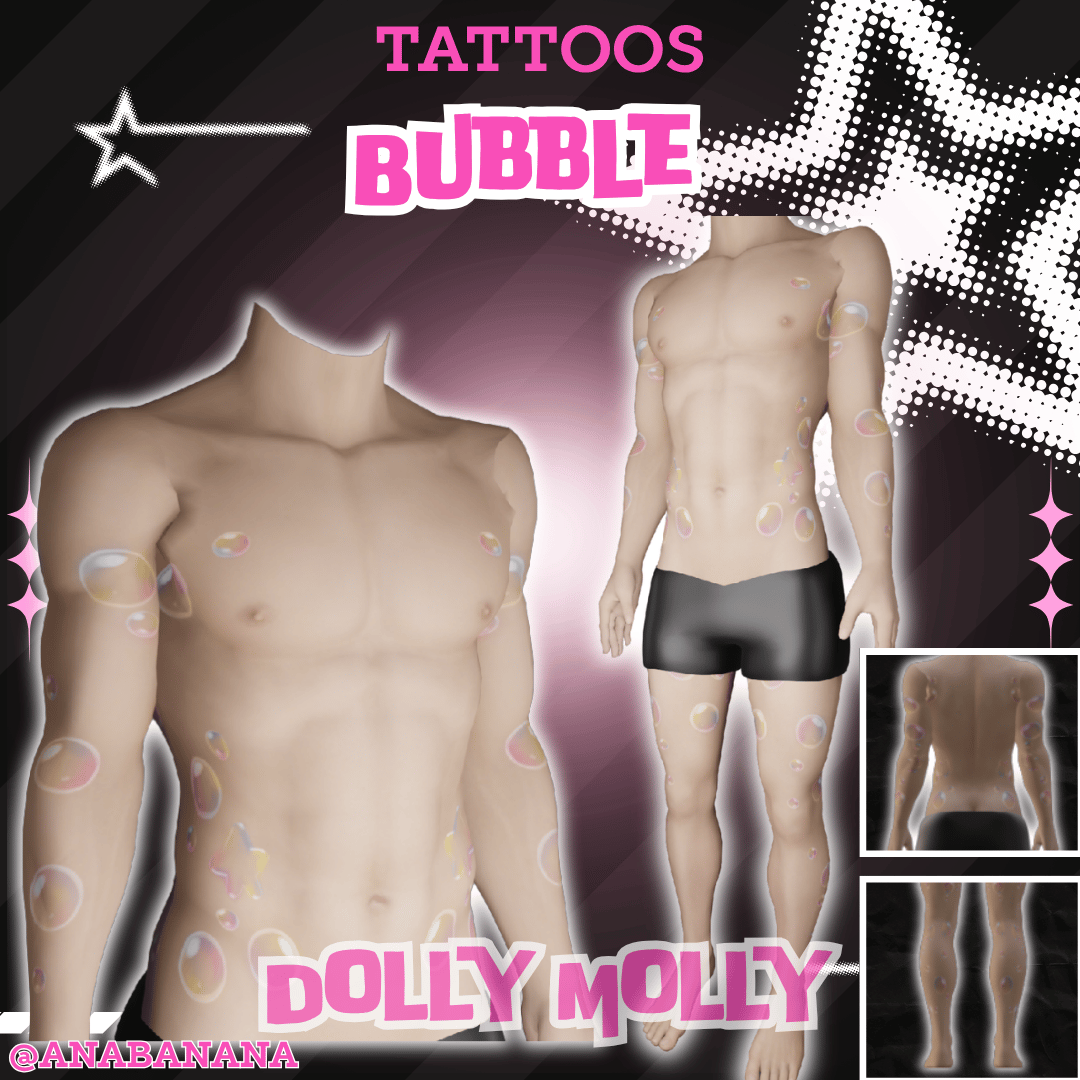 🫧 Bubble Tatts | Dolly Molly