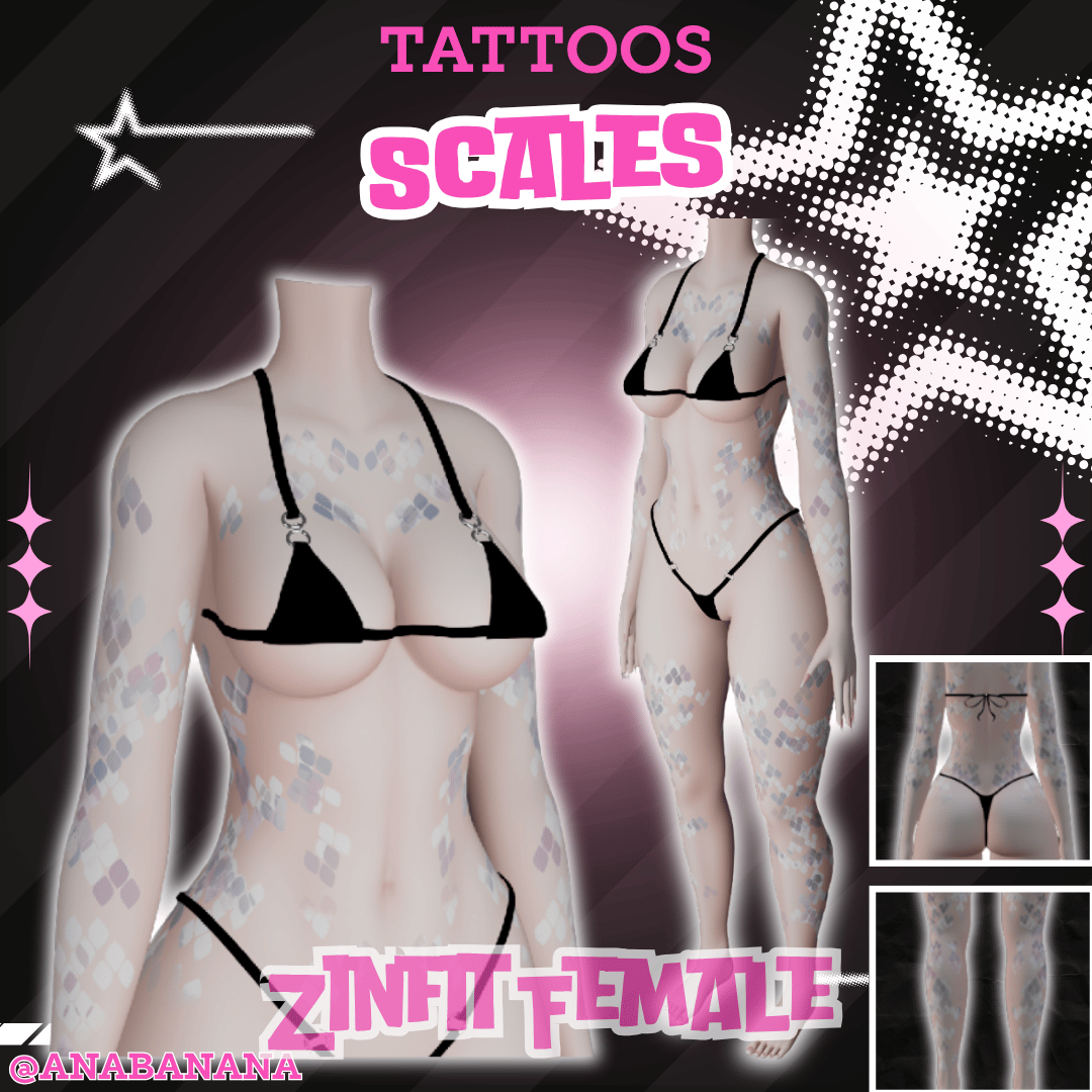 ๐ Scales Tatts | Zinfit Female