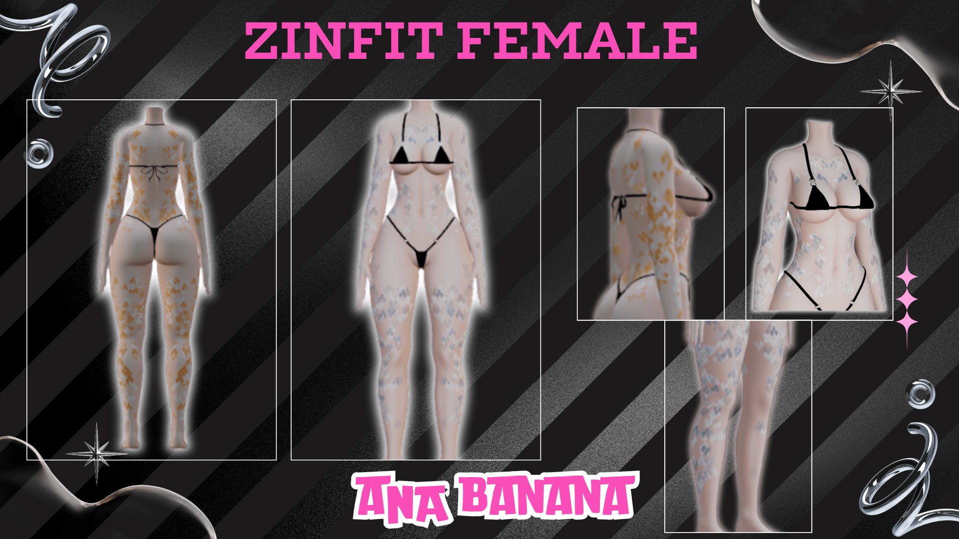 π Scales Tatts | Zinfit Female
