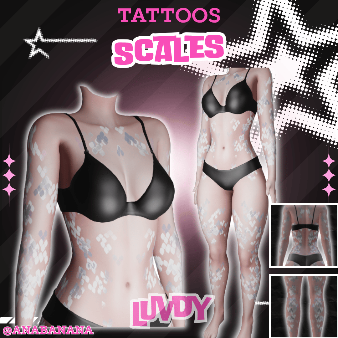 ๐ Scales Tatts | Luvdy