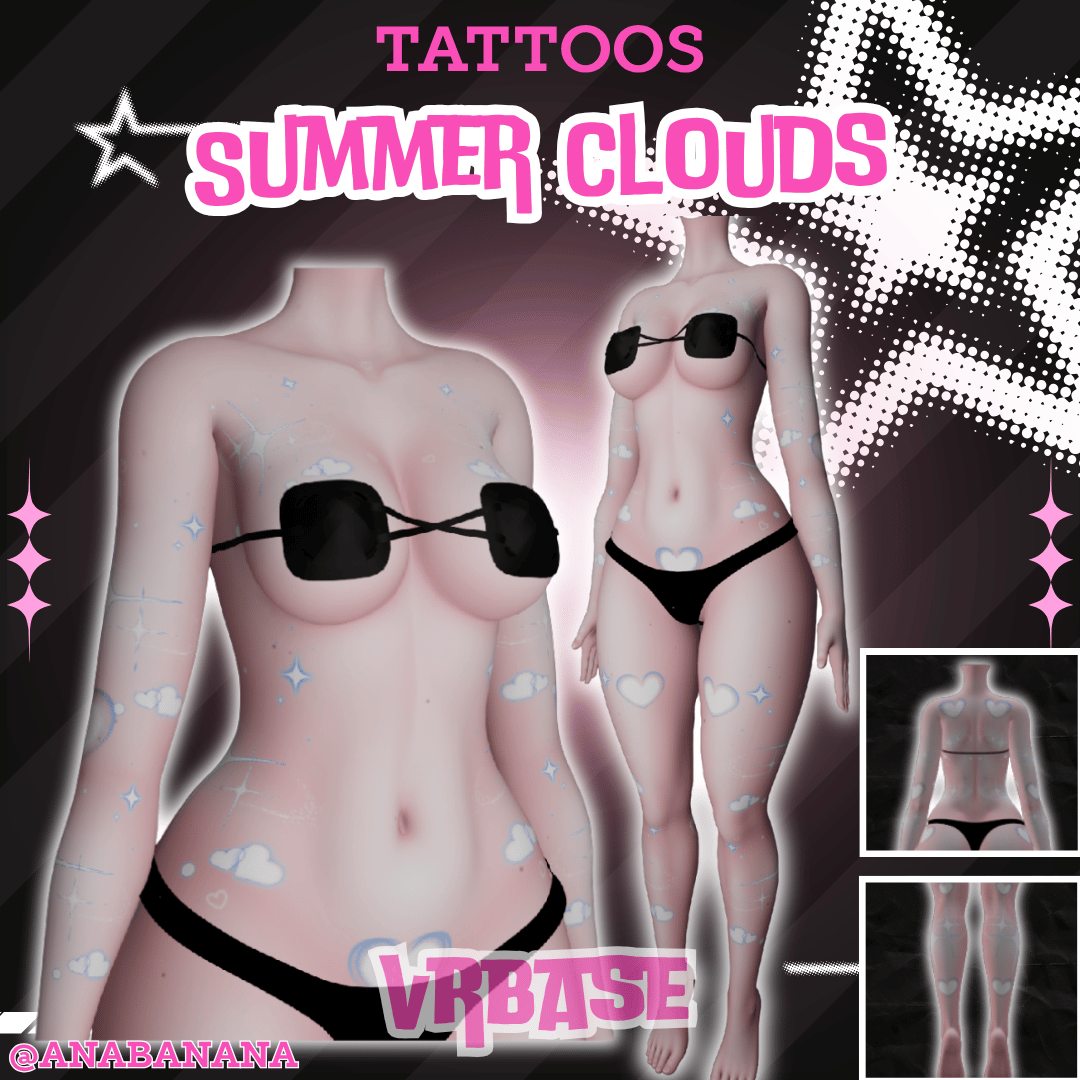 ☁️ Summer Clouds Tatts | Vrbase
