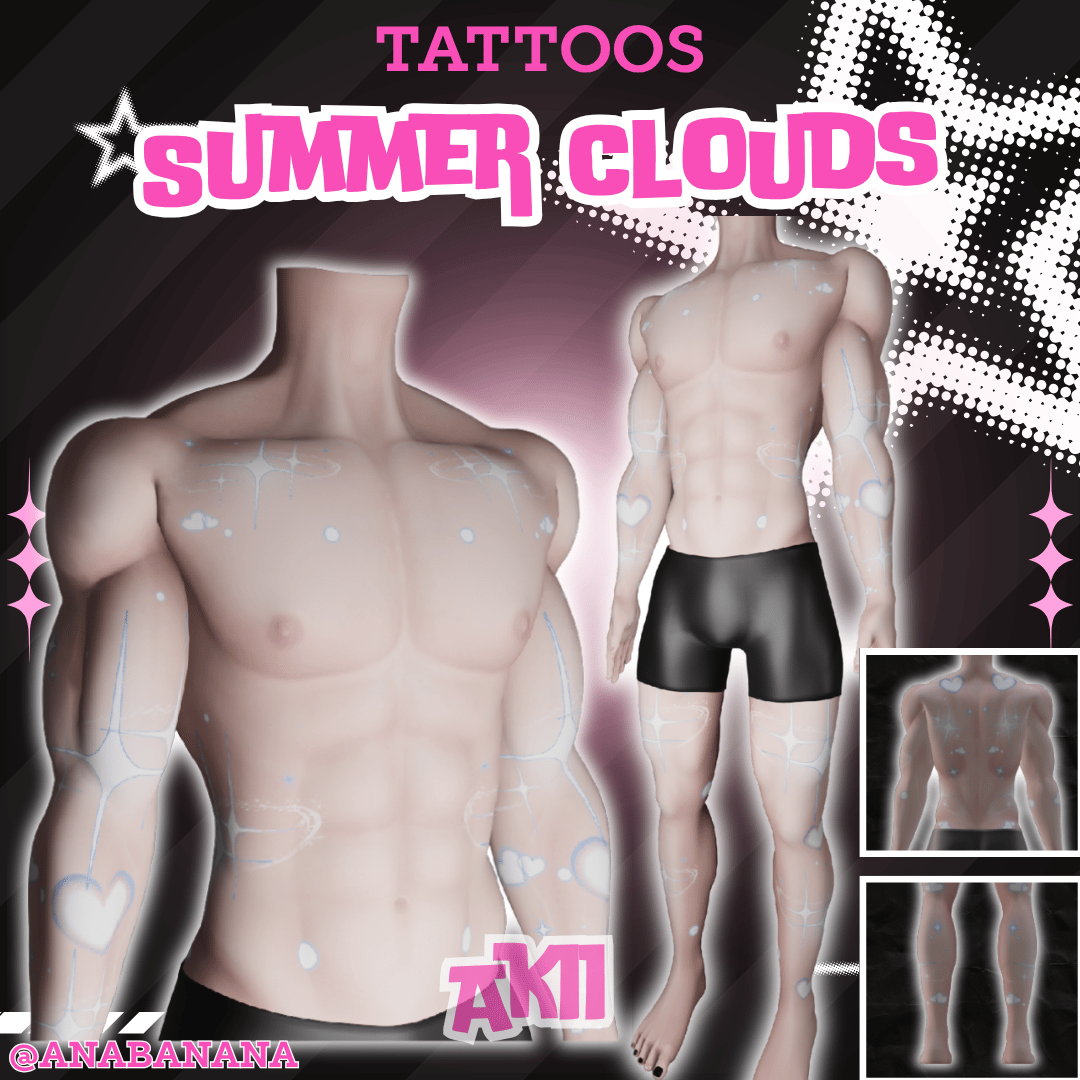 ☁️ Summer Clouds Tatts | Akii