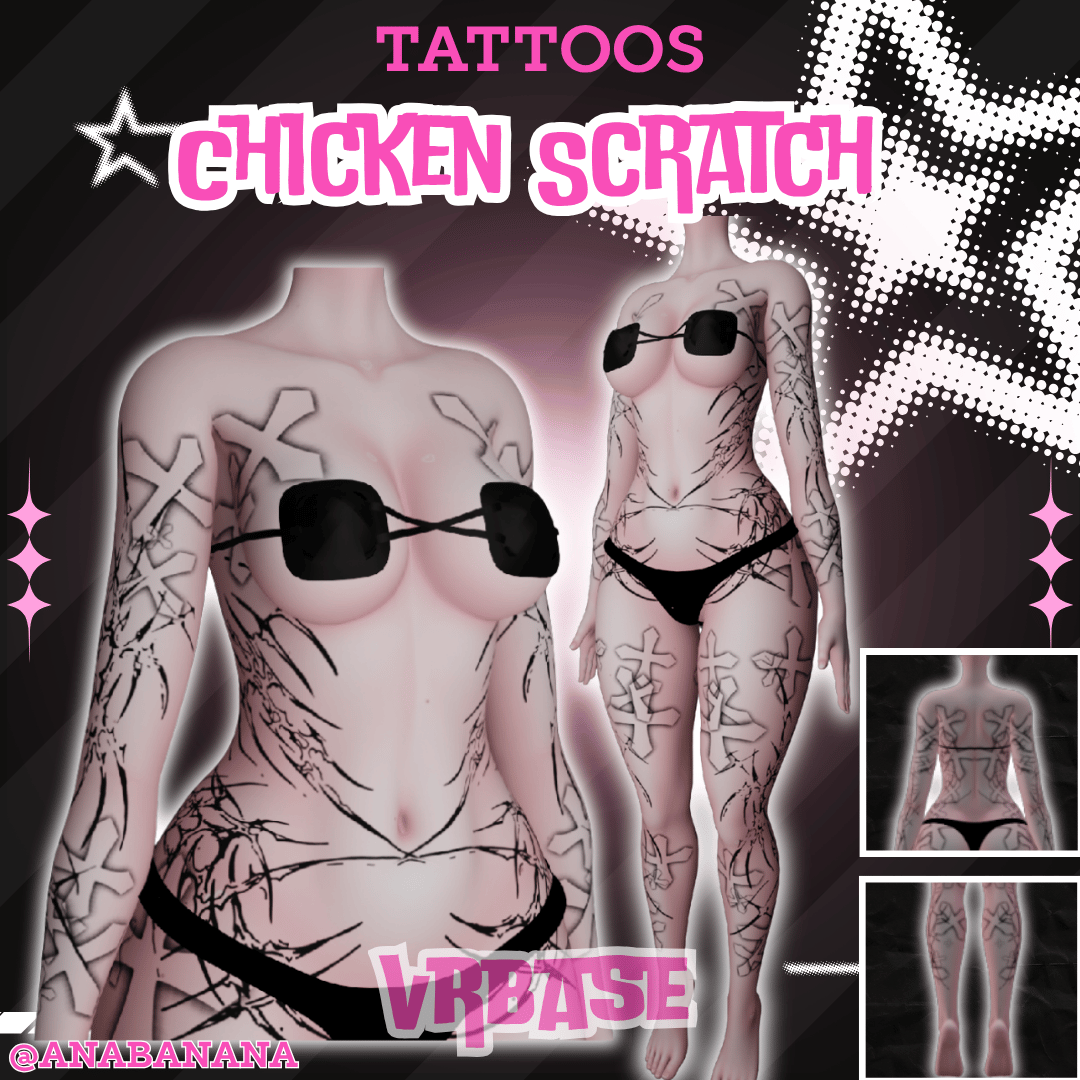 🐔 Chicken Scratch Tatts | Vrbase