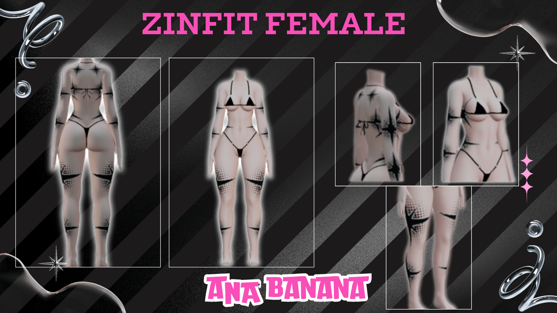 π Black Star Tatts | Zinfit Female