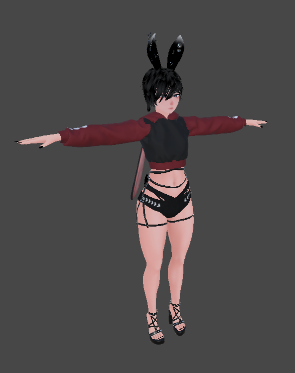 Noa Goth Femboy Bunny PC/Quest NSFW (UPDATED!)