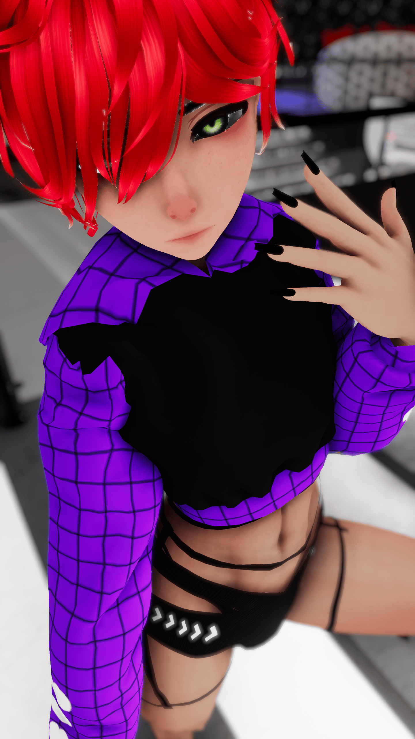 Noa Goth Femboy Bunny PC/Quest NSFW (UPDATED!)