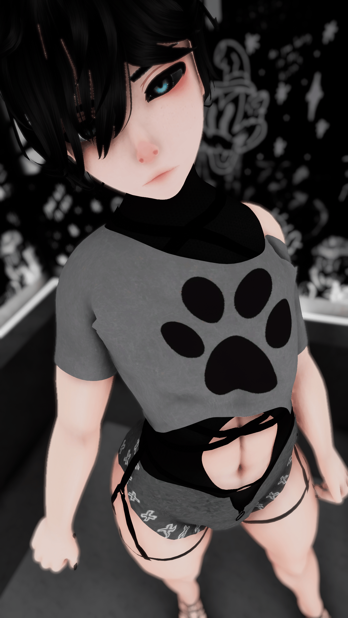 Noa Goth Femboy Bunny PC/Quest NSFW (UPDATED!)