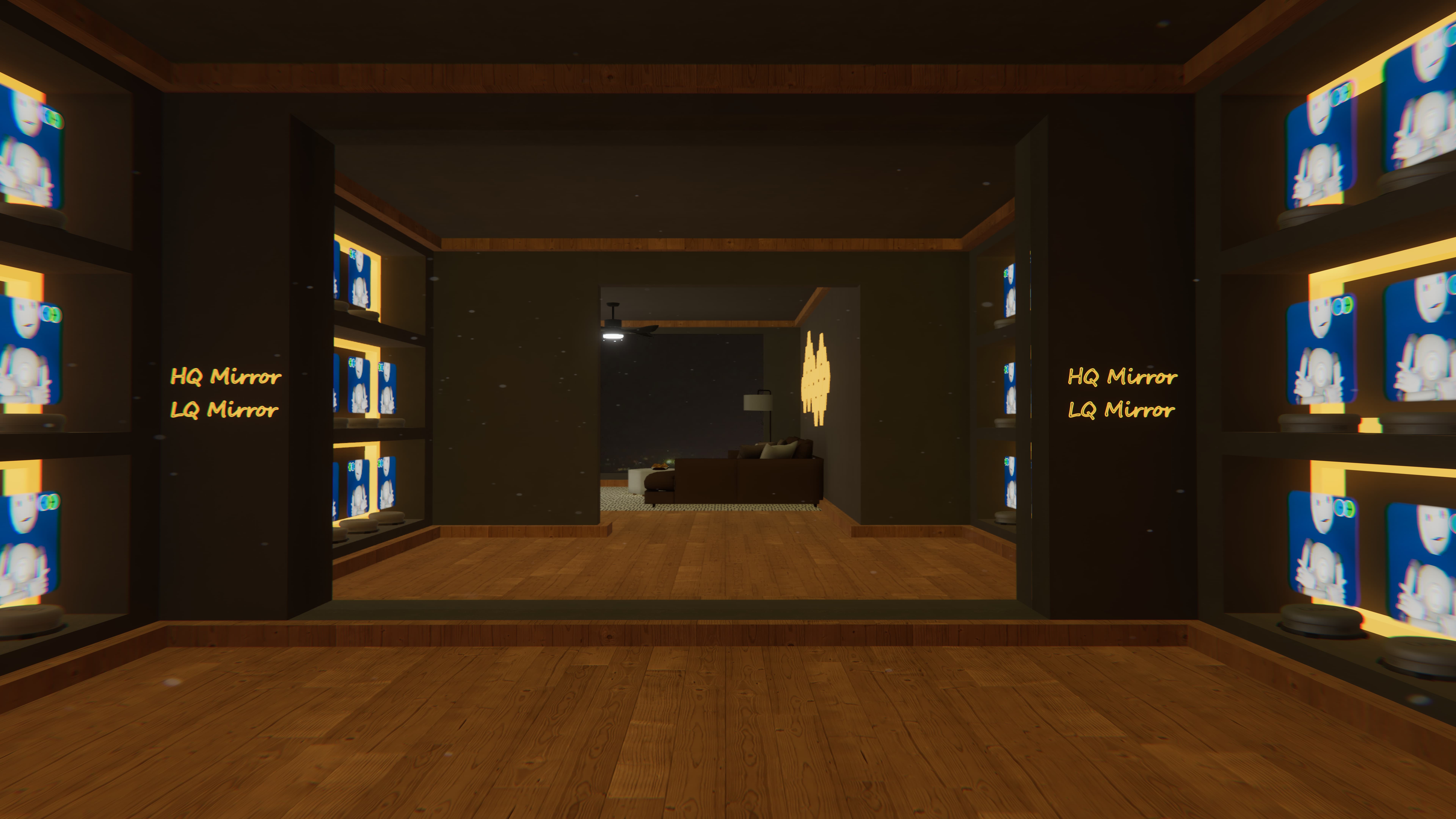 Minimalistic Cozy Avatar Room