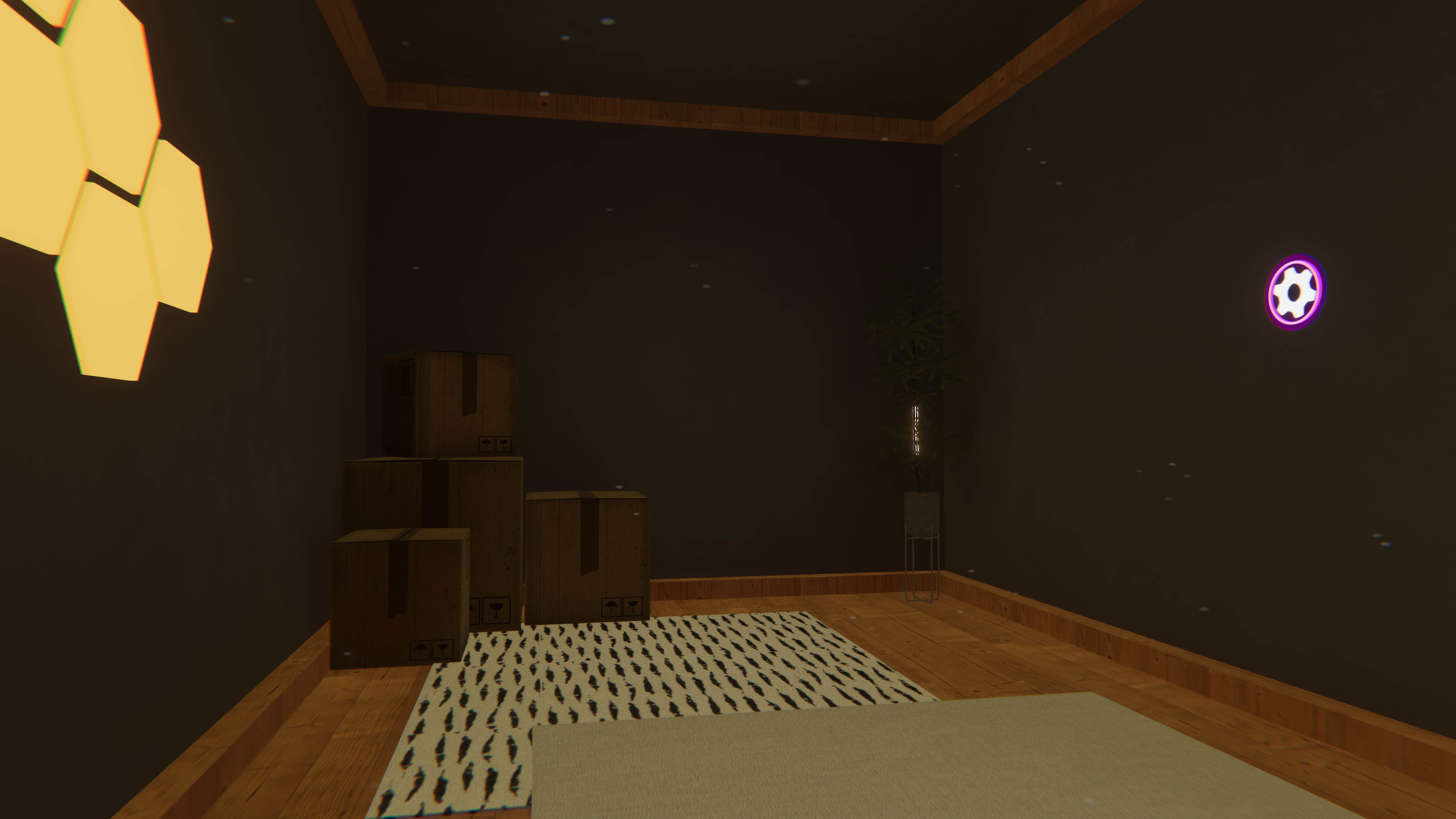 Minimalistic Cozy Avatar Room