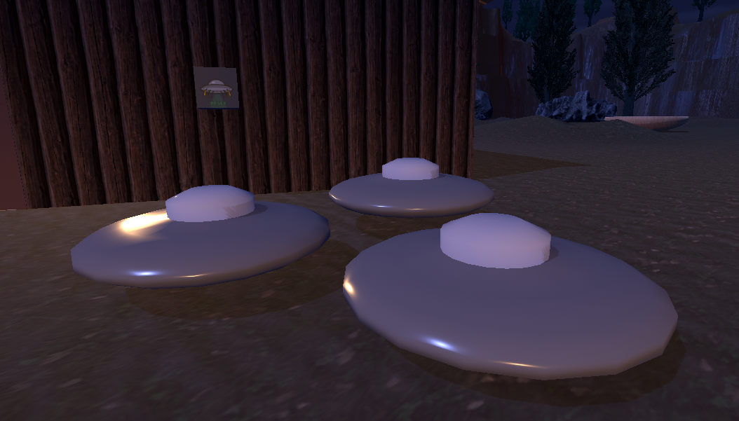 UFO! B-Movie Style Hover Disk