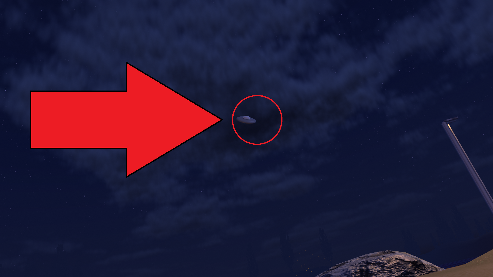 UFO! B-Movie Style Hover Disk