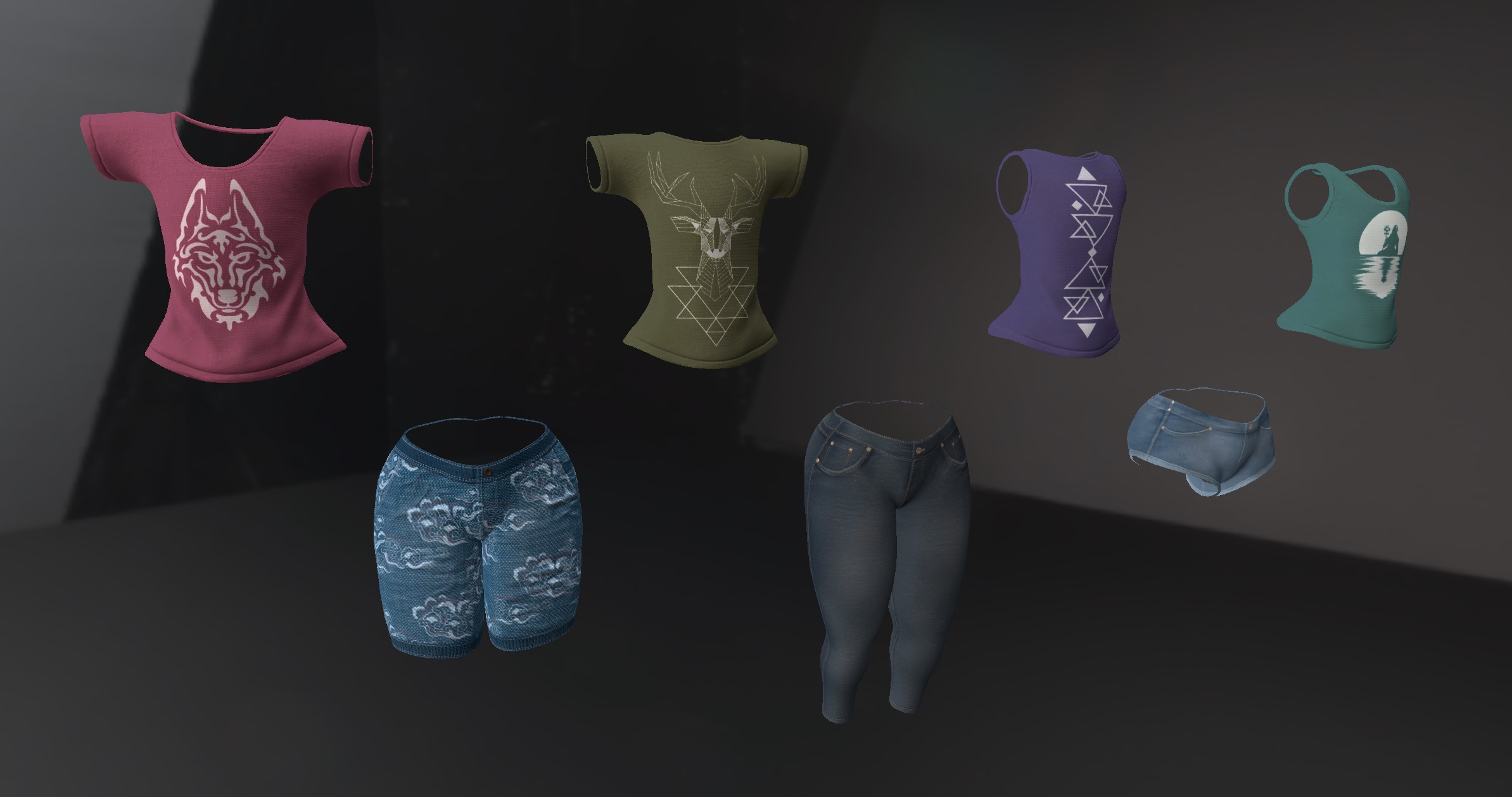 Fara Rexouium: Casual Clothing Set 1