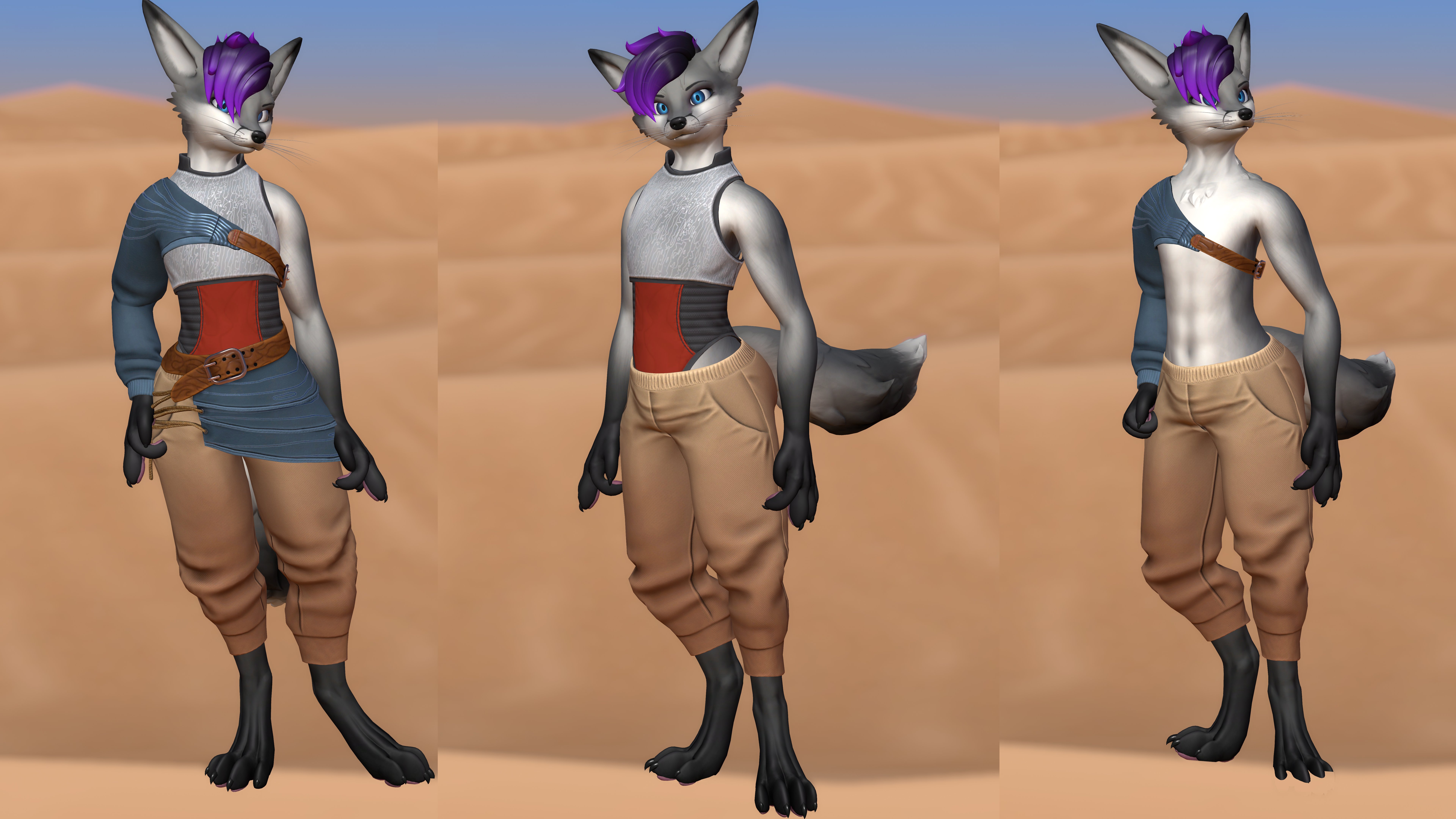 Fara Rex: Furality Umbra Outfit