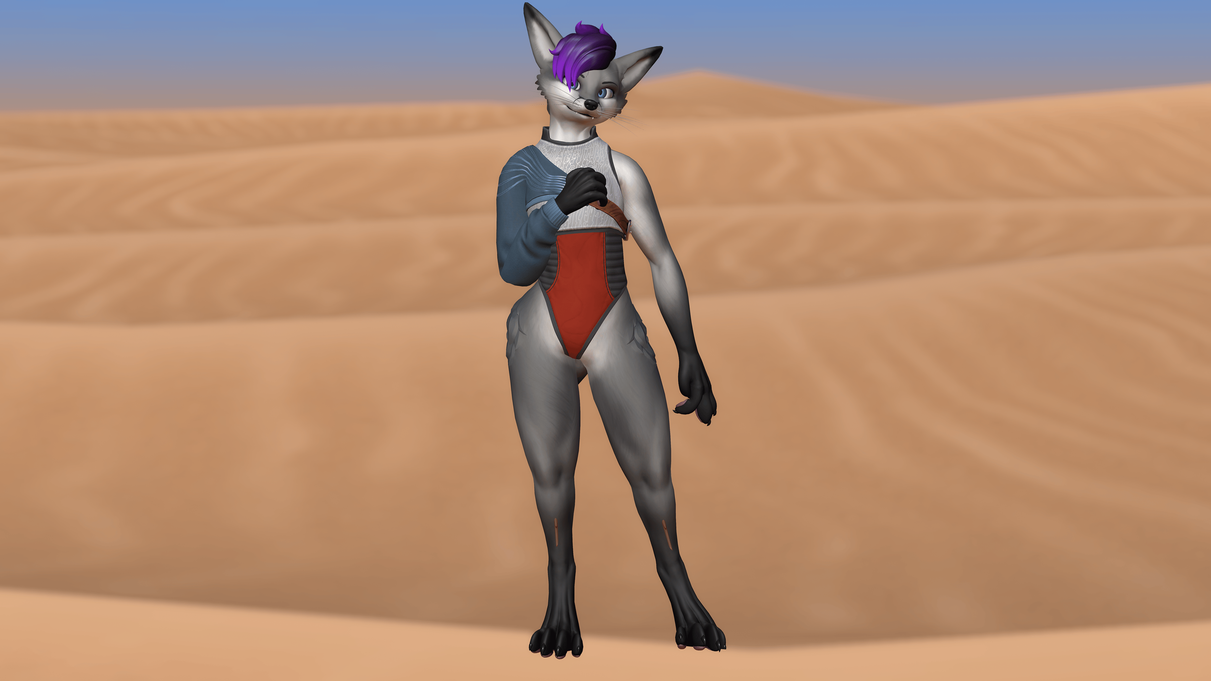 Fara Rex: Furality Umbra Outfit