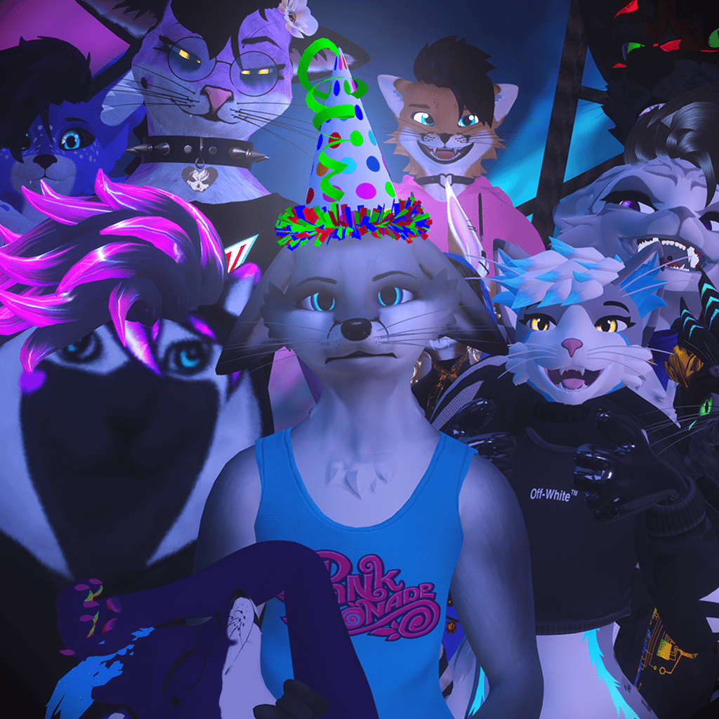Birthday Hat FREE (VRCHAT)