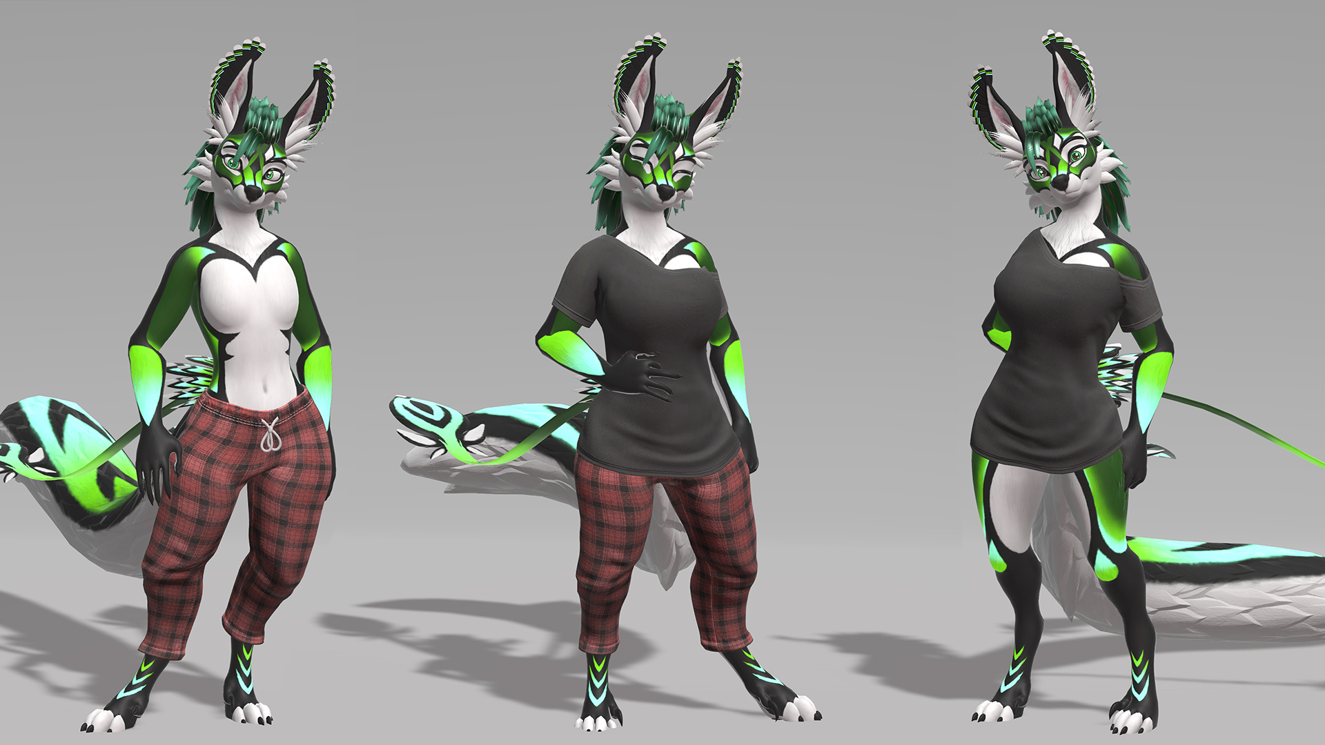 Comfy Clothing (Kudalyn Hyenid Viwi Novabeast Nardoragon Lykana Fara Rex)